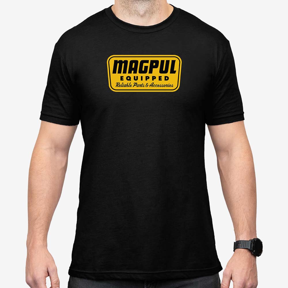 MAGPUL | Equipped Blend T-Shirt | BLACK  i gruppen T-SHIRT hos Equipt AB (MAG1205-001)