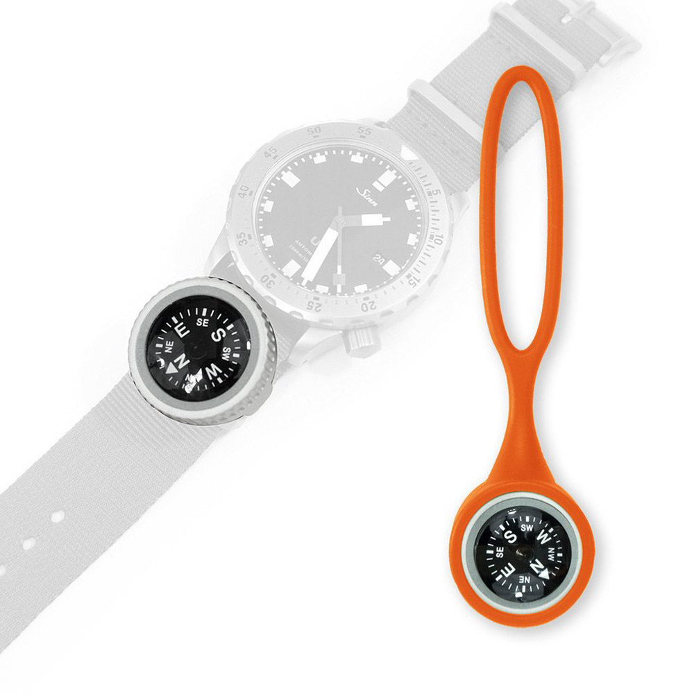 PDW | Expedition Watch Band Compass Kit | Orange i gruppen KOMPASS hos Equipt AB (1040603)