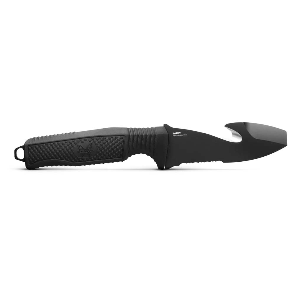 BENCHMADE | H2O FIXED DIVE KNIFE | BLACK SANTOPRENE i gruppen KNIVAR hos Equipt AB (112SBK-BLK)