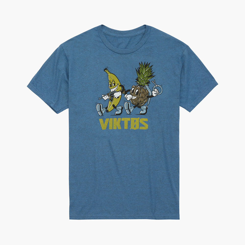 VIKTOS | FORBIDDEN FRUIT TEE | INDIGO HEATHER i gruppen T-SHIRT hos Equipt AB (180970)