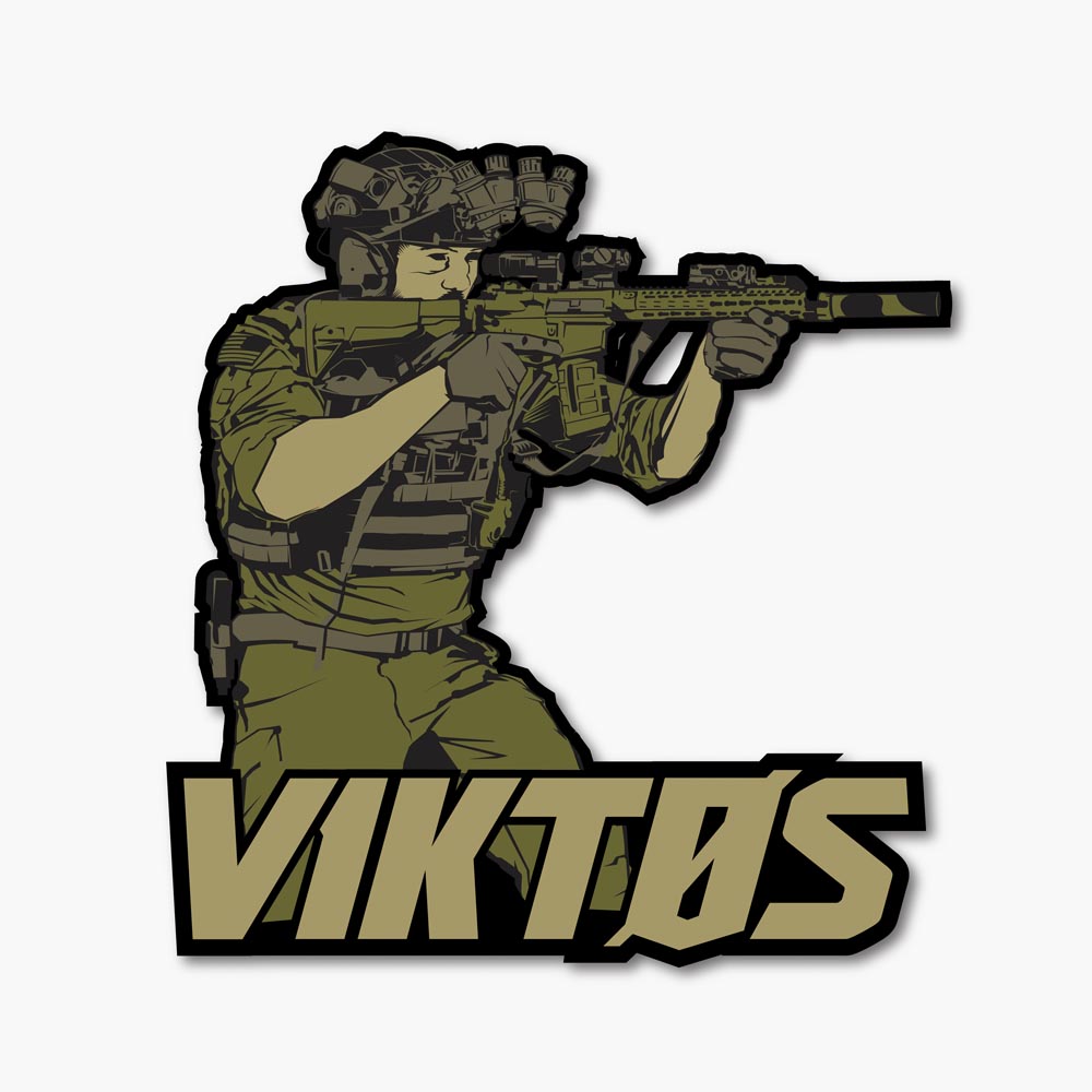 VIKTOS | Shooter Sticker i gruppen KLISTERMRKEN hos Equipt AB (2002901)