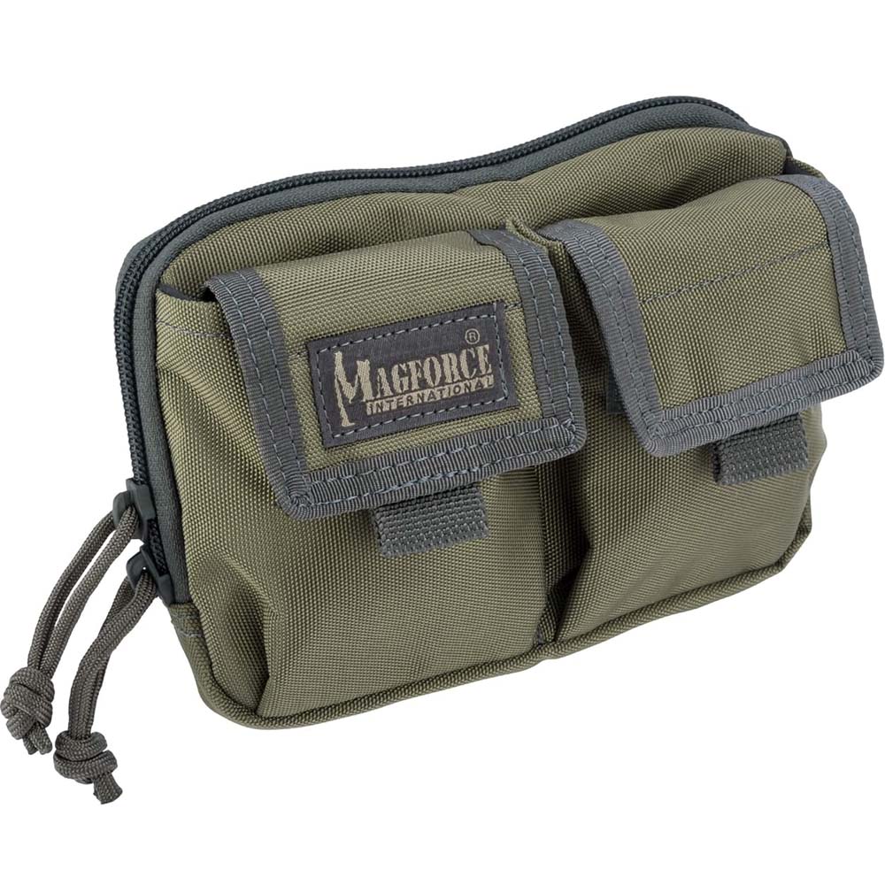 MAXPEDITION | Hook-&-Loop Double Pocket Insert | Khaki-Foliage i gruppen NYLONFICKOR hos Equipt AB (3517KF)