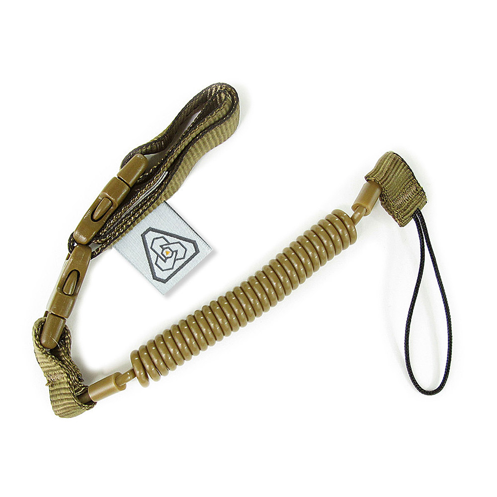 PDW | A.C. Mini Coil Lanyard | Coyote i gruppen TILLBEHR hos Equipt AB (4050103)