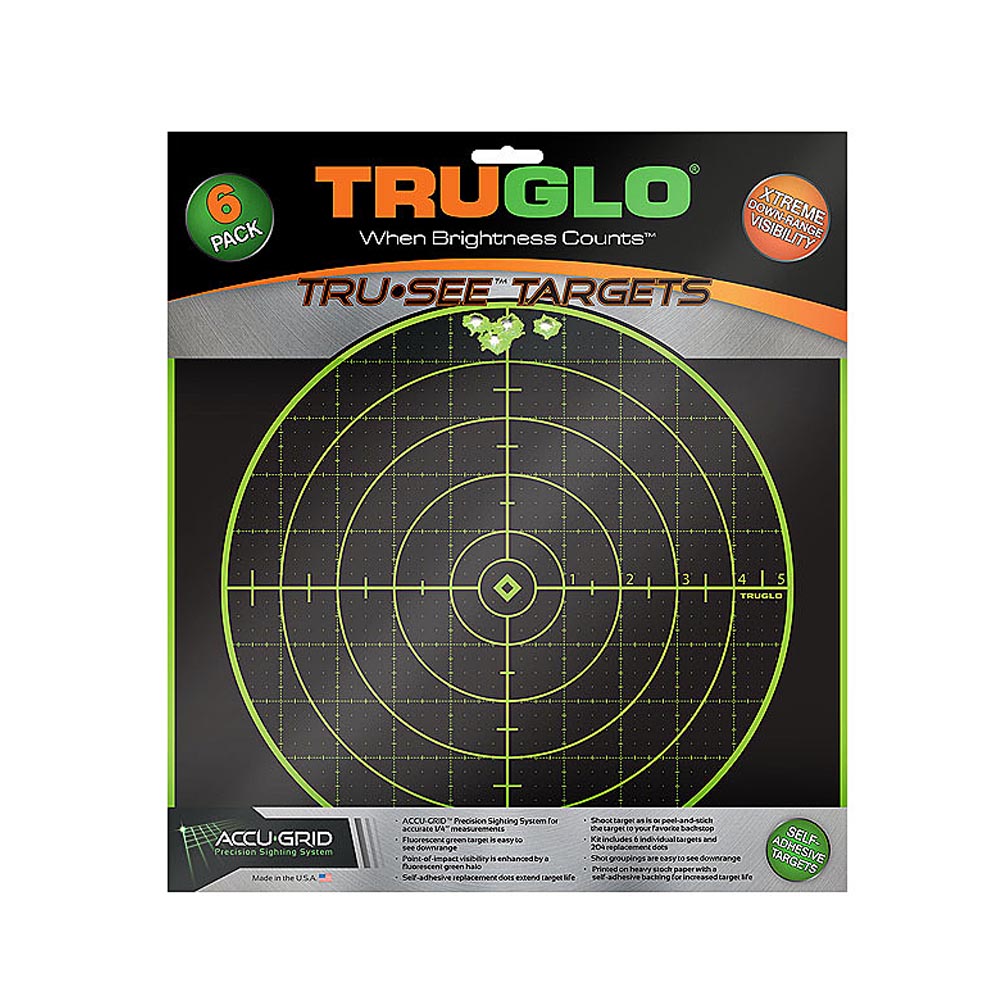 TRUGLO | TRU SEE SPLATTER TARGET 100 YARD 12x12 | 6 pack i gruppen SKJUTML hos Equipt AB (5000-00-00010A6)