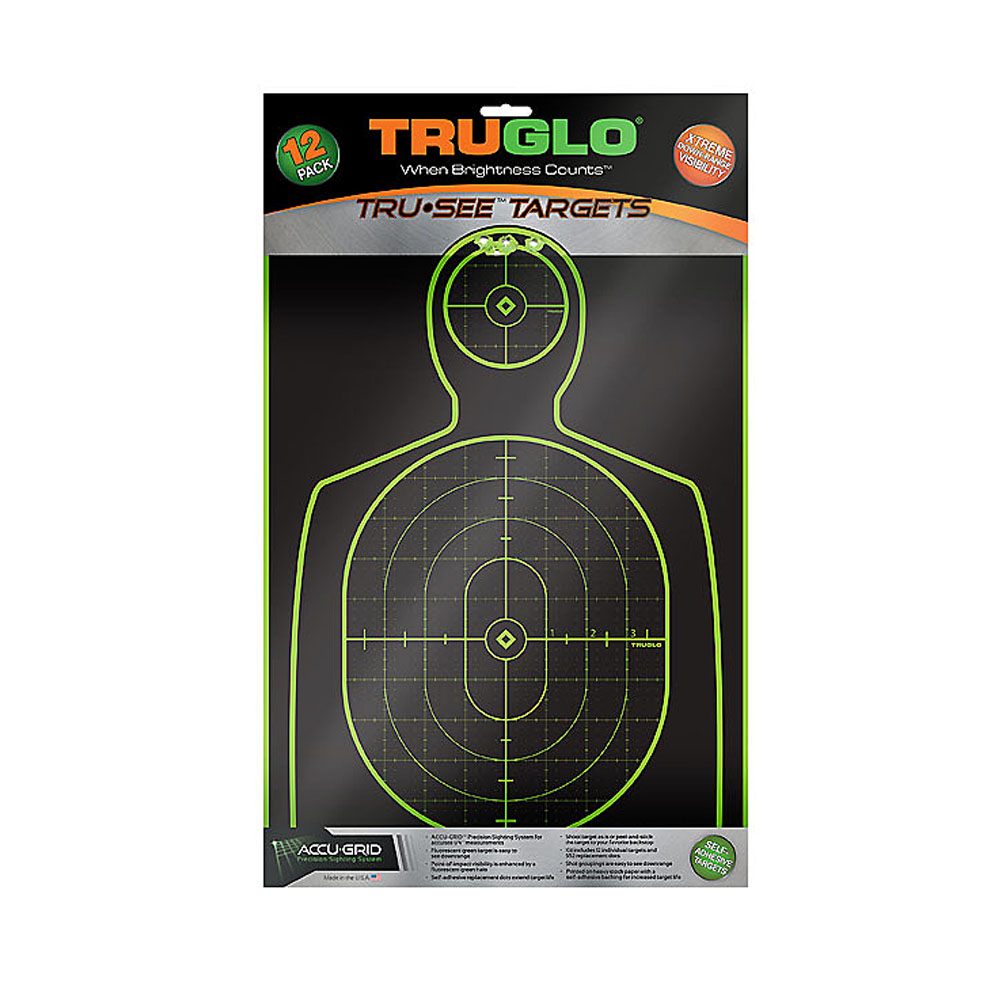 TRUGLO | TRU SEE SPLATTER TARGET HANDGUN | 12 pack i gruppen SKJUTML hos Equipt AB (5000-00-0013A12)