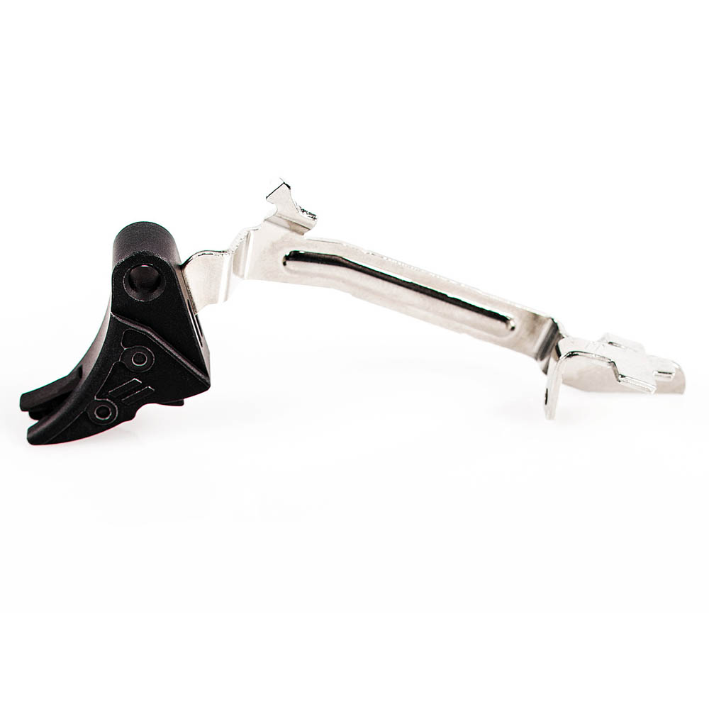 ZEV Technologies | ZEV PRO Trigger Curved Face Upgrade Bar Kit Black Trigger w Black Safety - Small i gruppen GLOCK TILLBEHR hos Equipt AB (CFT-PRO-BAR-SM-B-B)