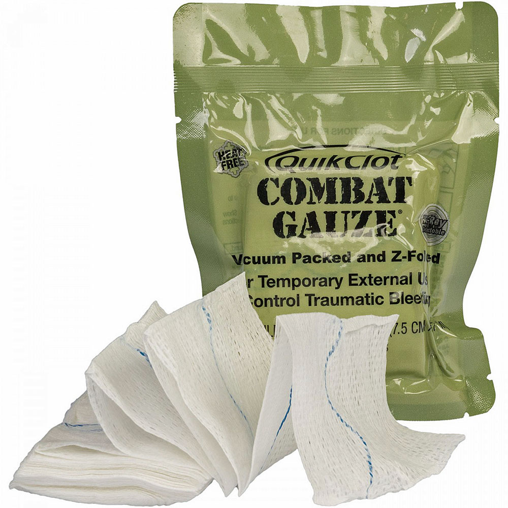 QuikClot COMBAT GAUZE i gruppen SJUKVRD hos Equipt AB (EQ-268)