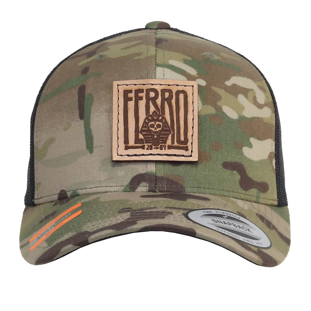 FERRO CONCEPTS | Snapback Trucker Hat | Multicam i gruppen HUVUDBONAD hos Equipt AB (FC-DROOP-TRUCKR-MC)