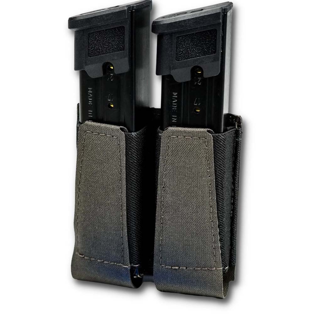 GBRS | DOUBLE PISTOL MAGAZINE POUCH i gruppen MAGASINHLLARE hos Equipt AB (GEAR-DPMP)