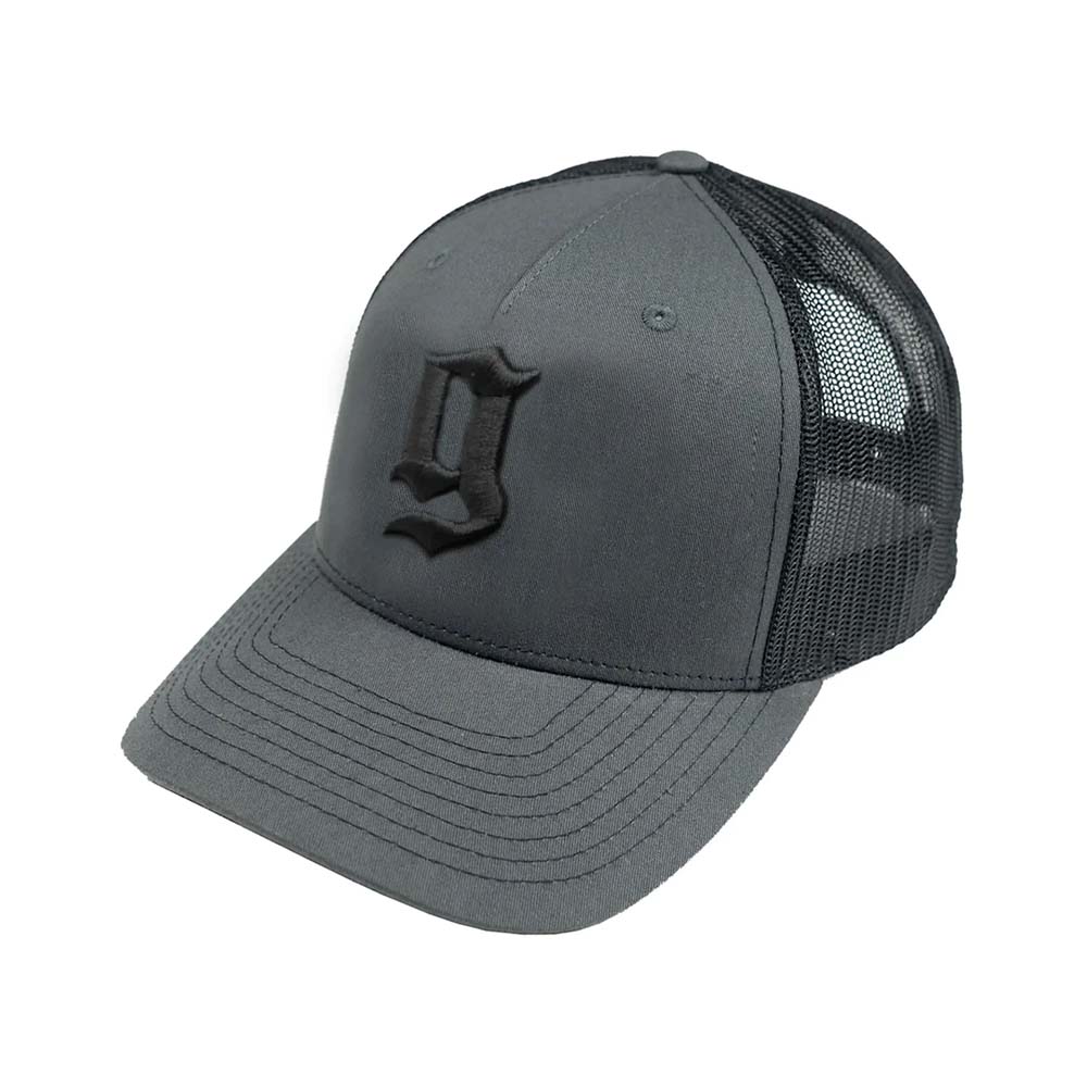 GBRS | PUFF G TRUCKER HAT | BLACK i gruppen HUVUDBONAD hos Equipt AB (HAT-PUFF-GRYBLK)