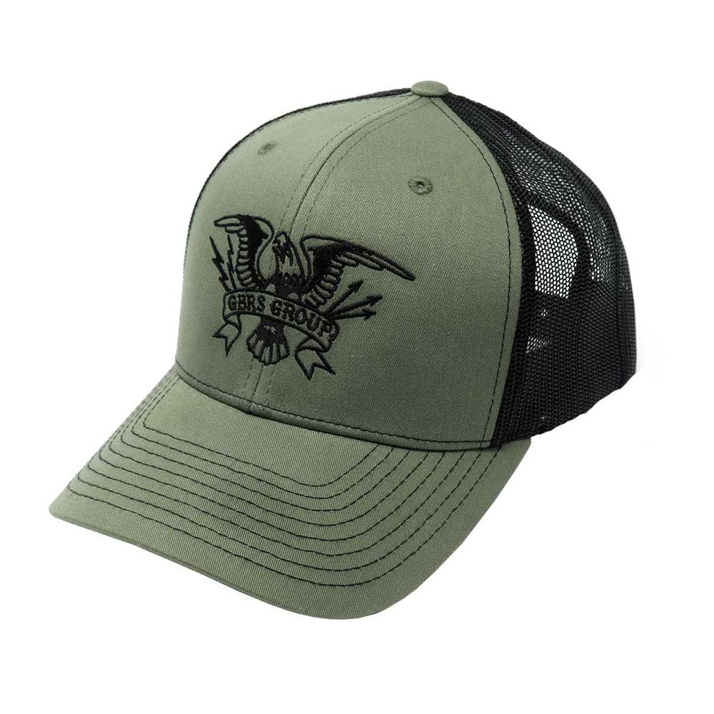 GBRS | TATTOO FLASH TRUCKER HAT i gruppen HUVUDBONAD hos Equipt AB (HAT-TRK-TAT)