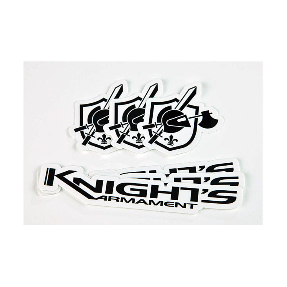 KNIGHTS | KAC White Sticker Pack i gruppen KLISTERMRKEN hos Equipt AB (KG58501)