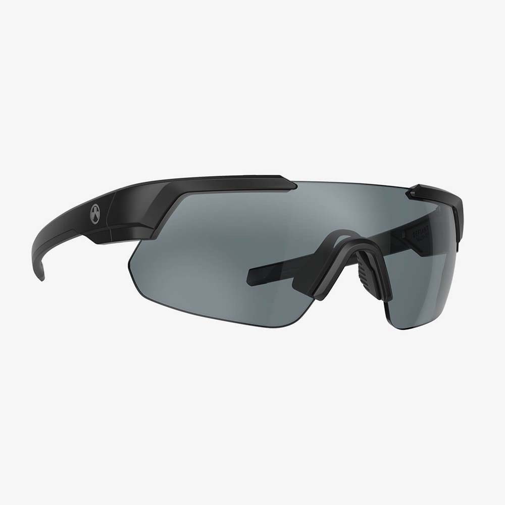 MAGPUL | DEFIANT EYEWEAR | MATTE BLACK | GRAY LENS WITH NO MIRROR  i gruppen SKYDDSGLASGON hos Equipt AB (MAG1044-1-001-1100)