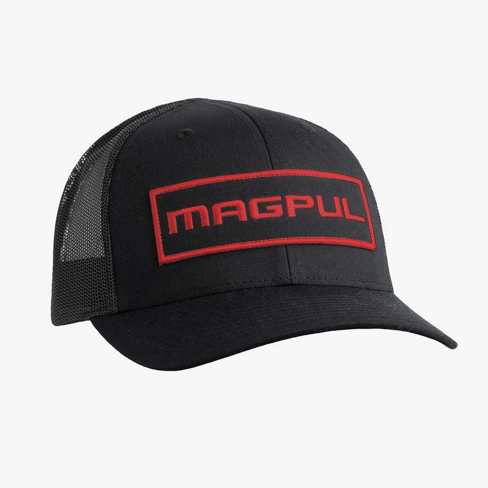 MAGPUL | Wordmark Patch Trucker | BLK - CHARCOAL - OLIVE - CARDINAL - GRAY i gruppen MAGPUL KAMPANJ hos Equipt AB (MAG1104)