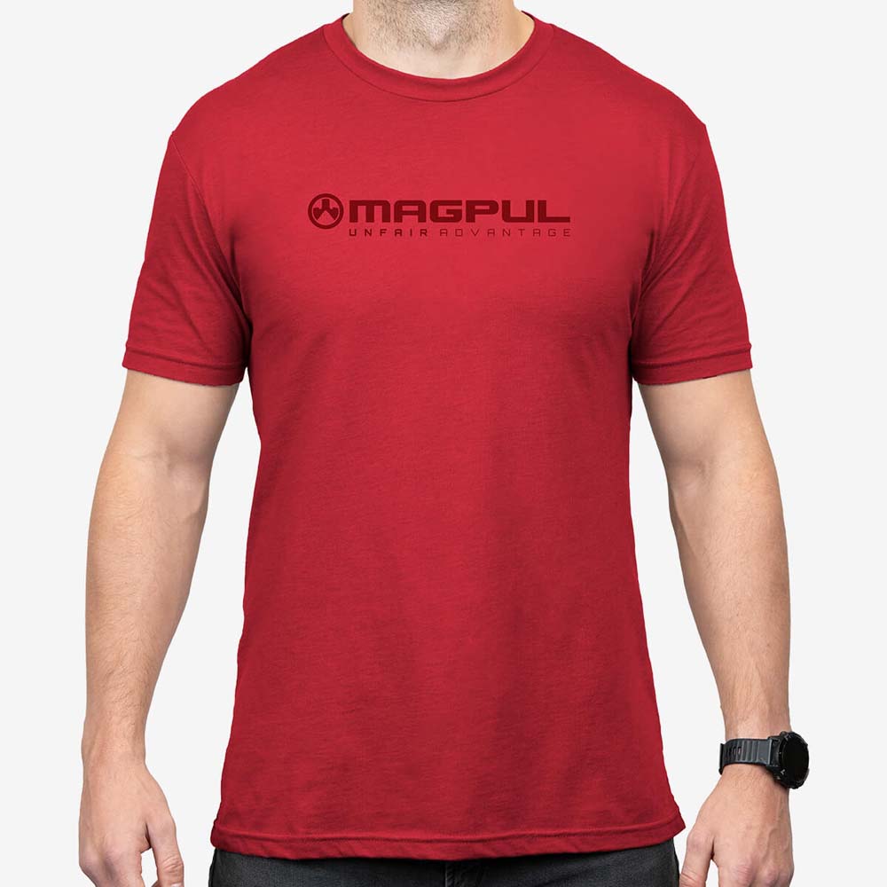 MAGPUL | Unfair Advantage Cotton T-Shirt | RED i gruppen MAGPUL KAMPANJ hos Equipt AB (MAG1114)
