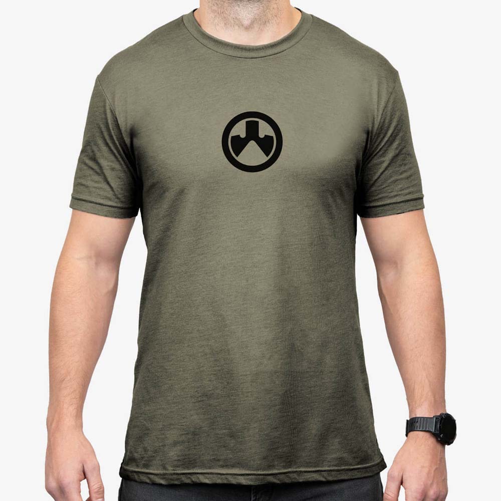 MAGPUL | ICON LOGO CVC T-SHIRT | OD i gruppen MAGPUL KAMPANJ hos Equipt AB (MAG1115-317)