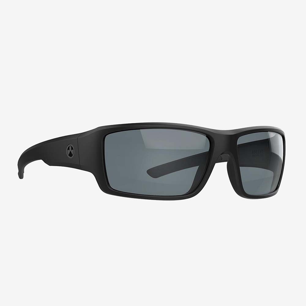 MAGPUL | Ascent Eyewear | MATTE BLACK | GRAY LENS WITH NO MIRROR i gruppen SKYDDSGLASGON hos Equipt AB (MAG1132-0-001-1100)