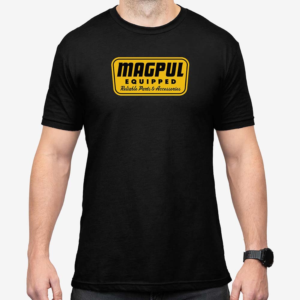 MAGPUL | Equipped Blend T-Shirt | BLACK  i gruppen MAGPUL KAMPANJ hos Equipt AB (MAG1205-001)