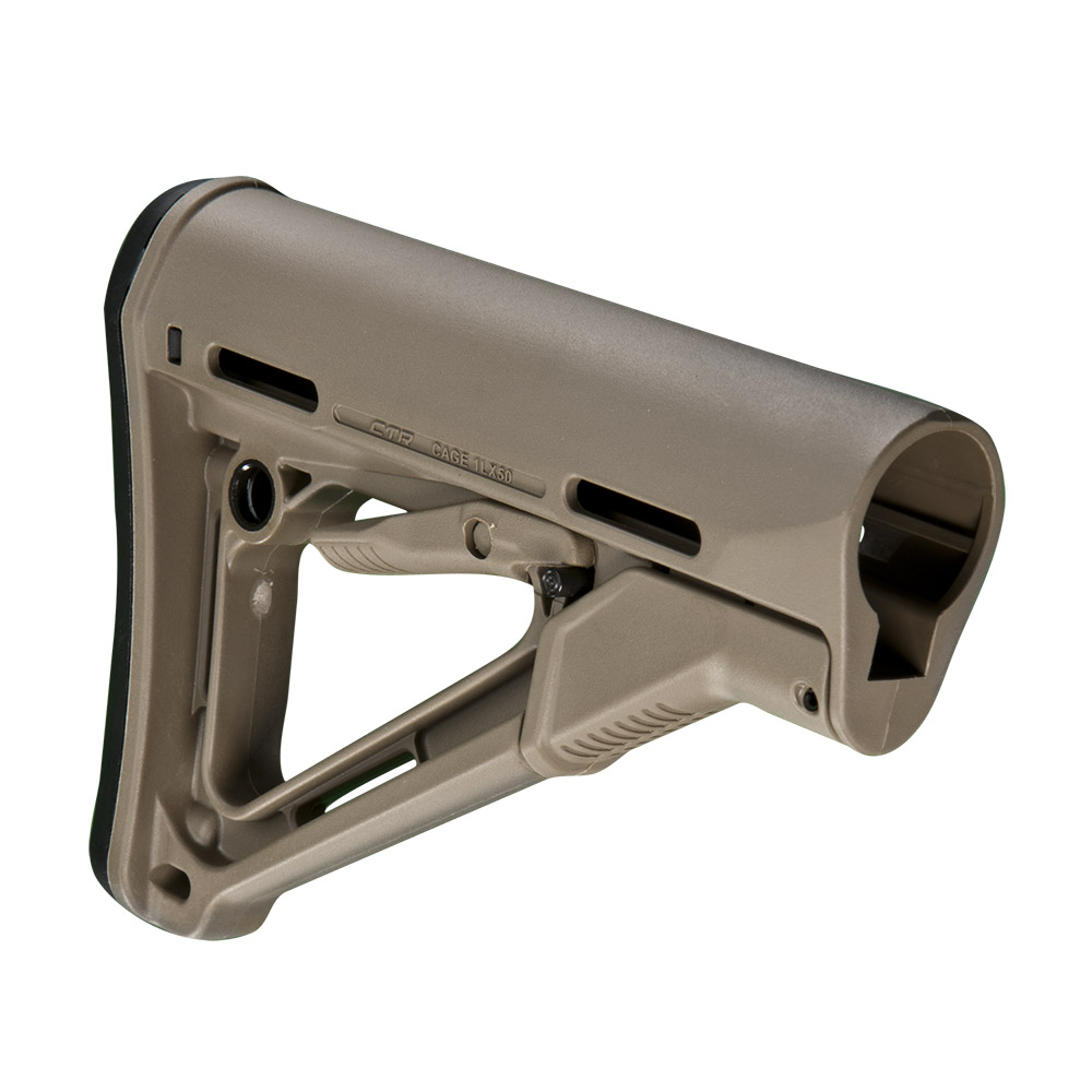 MAGPUL | CTR Carbine Stock | Mil Spec | FDE i gruppen KOLV/STOCK hos Equipt AB (MAG310-FDE)