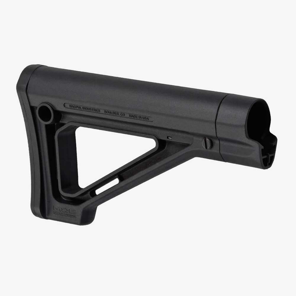 MAGPUL | MOE Fixed Carbine Stock – Commercial-Spec | BLACK i gruppen KOLV/STOCK hos Equipt AB (MAG481-BLK)