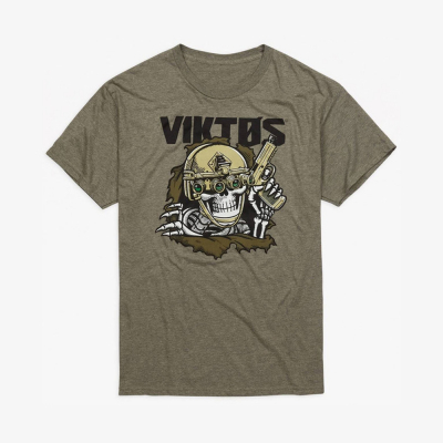 VIKTOS | BREACHER TEE | SAGE HEATHER