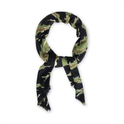 PDW | A.G. Cashmere Shemagh | Tiger Stripe Camo