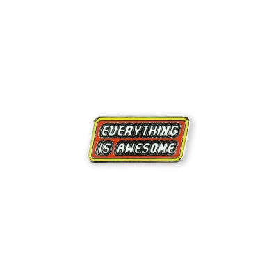 PDW | Everything Is Awesome Lapel Pin