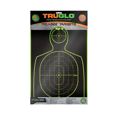 TRUGLO | TRU SEE SPLATTER TARGET HANDGUN | 6 pack