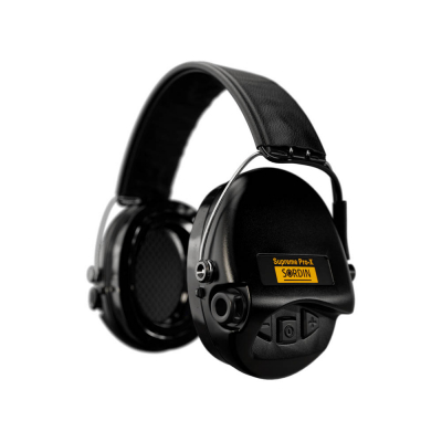 Sordin | Supreme | Pro-X LED Headband | Black | Gel 