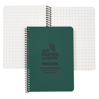 MODESTONE | 145x105 mm Notebook | 50 blad/100 sidor | Grn