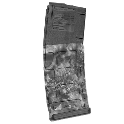 GUNSKINS | AR-15 Mag Skins 3-pack | Proveil Reaper Black