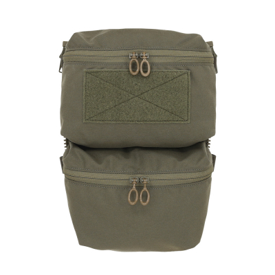  FERRO CONCEPTS | Back Panel Double Pouch | Ranger green