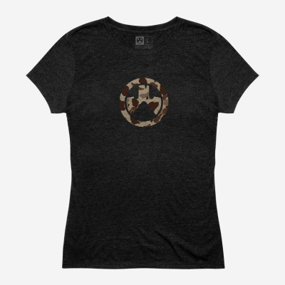 MAGPUL | Women's Raider Camo Icon CVC T-Shirt | BLACK