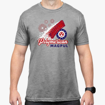 MAGPUL | Polymerican Blend T-Shirt | ATHLETIC HEATHER 