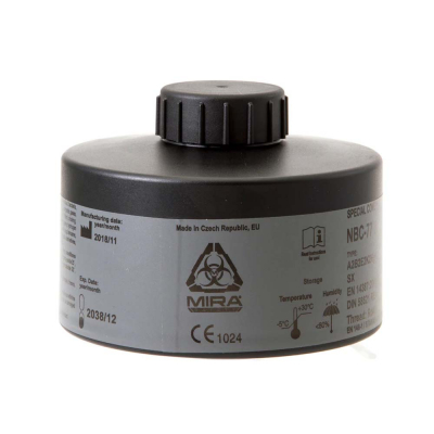 MIRA SAFETY | CBRN Gas Mask Filter NBC-77 SOF 40mm