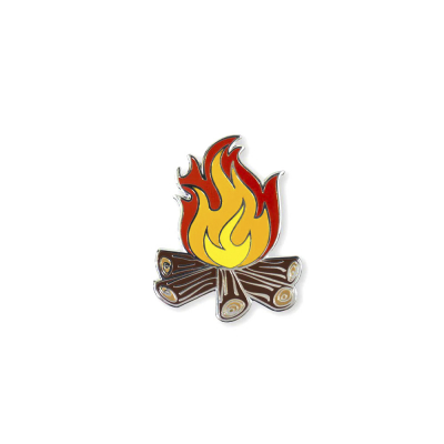 PDW | Campfire Lapel Pin