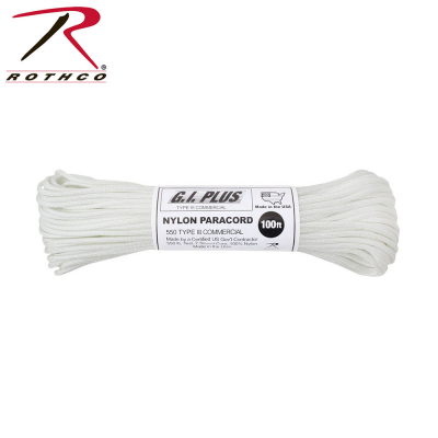 Rothco Nylon Paracord Type III 550 LB 100FT | Vit