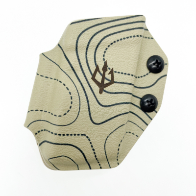 BLACK TRIDENT | SINGLE MAG CARRIER | GLOCK | RH | RECON DUST