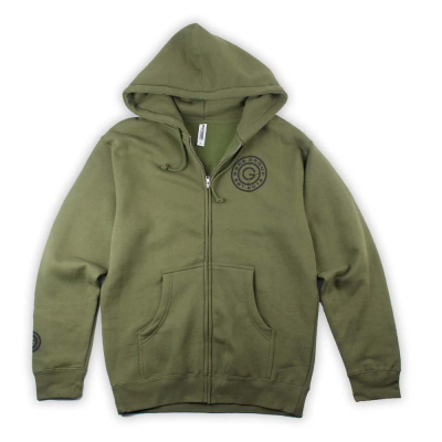 GBRS | INSTRUCTOR ZIP UP HOODIE | OD GREEN