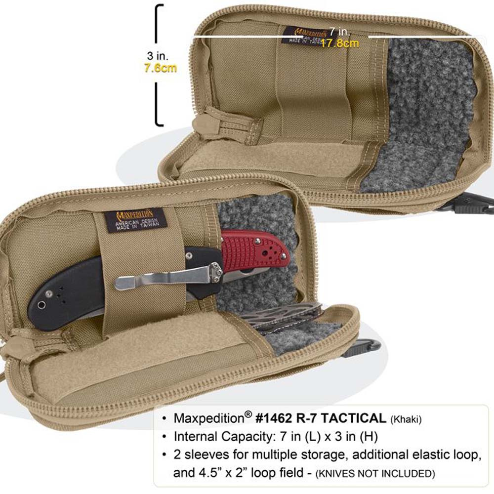 MAXPEDITION | R-7 Tactical Padded Knife Case