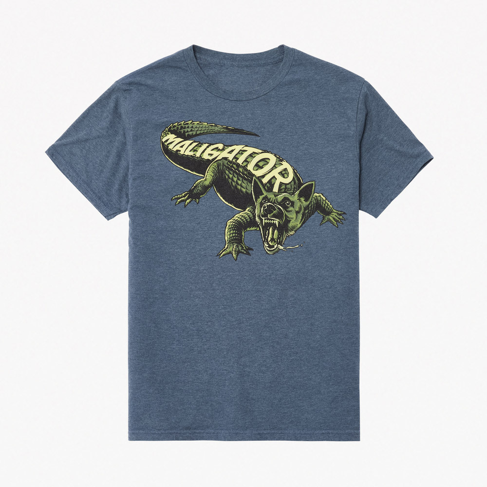 VIKTOS | MALIGATOR TEE | NAVY HEATHER | XL