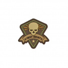 GREY GHOST | PVC Logo Morale Patch | Coyote GREY GHOST | PVC Logo Morale Patch | Coyote