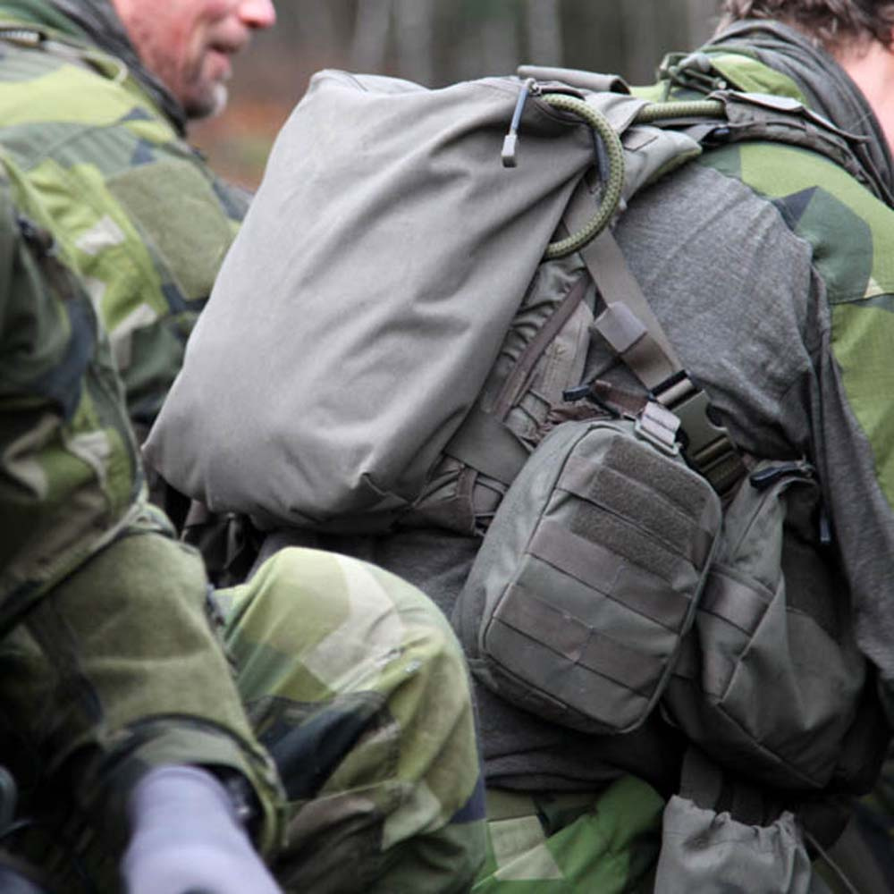 SNIGEL | Zipped dump bag -10 | Grey