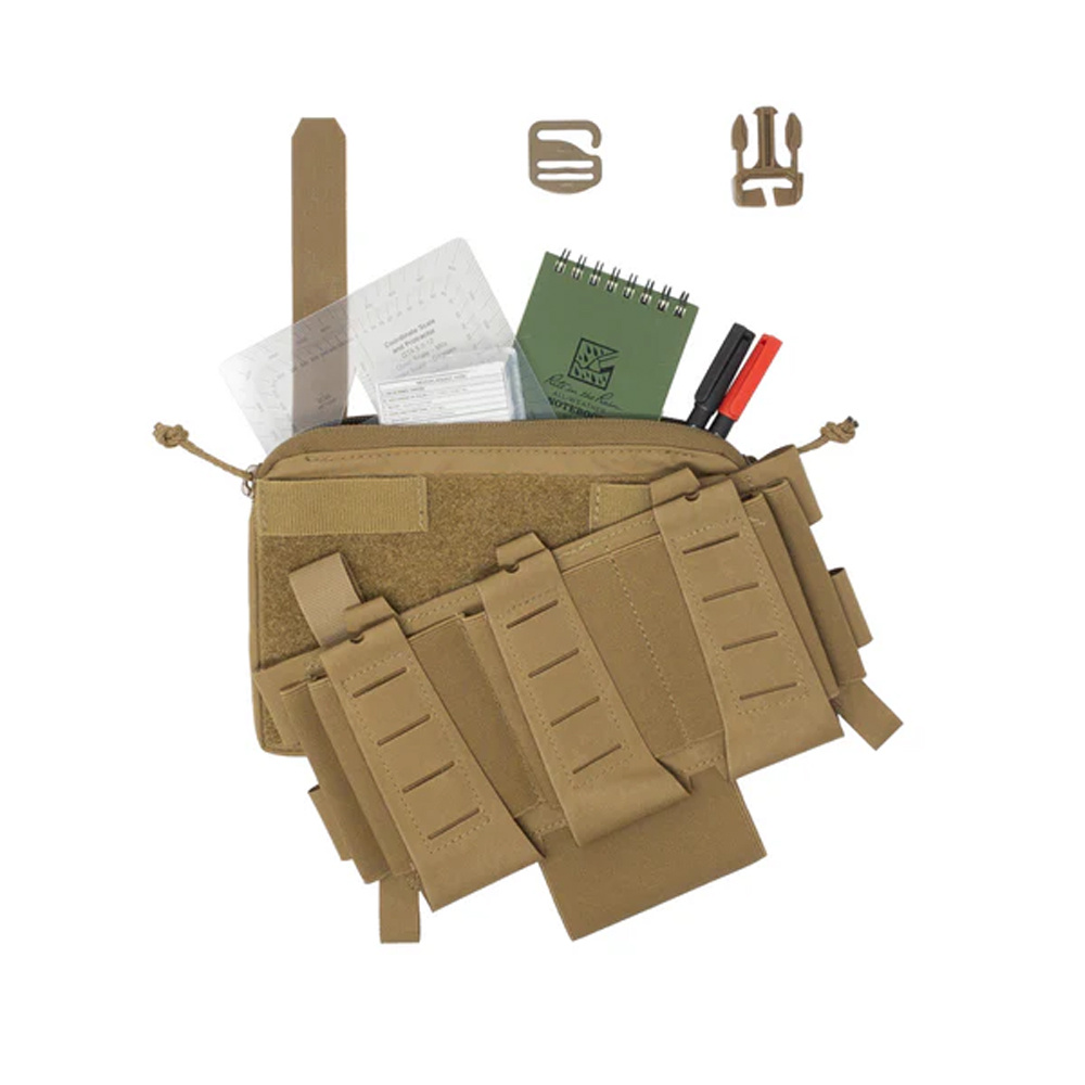 SHAW CONCEPTS | REAR DOCUMENT STACKER | COYOTE BROWN