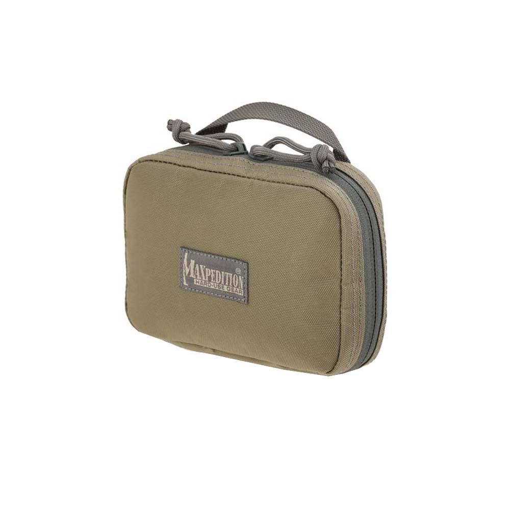 MAXPEDITION | Hook-&-Loop Organizer Pocket | SMALL| KHAKI-FOLIAGE