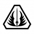 PDW | Gray Knights ProCut Sticker | Black PDW | Gray Knights ProCut Sticker | Black