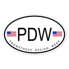 PDW | International Sticker
