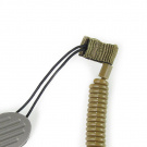 PDW | A.C. Mini Coil Lanyard | Coyote PDW | A.C. Mini Coil Lanyard | Coyote