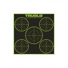 TRUGLO | TRU SEE SPLATTER TARGET 5-BULLSEYE | 12 pack