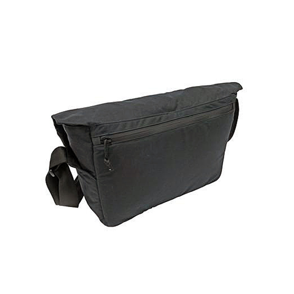 GREY GHOST | Wanderer Messenger Bag | Black